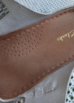 Кожаные шлепки clarks 39р 6
