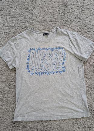 Футболка diesel, size l, стан ідеальний, плечі 44 підпахви 56 довжина 66