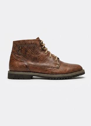 Мужские кожаные ботинки rockport