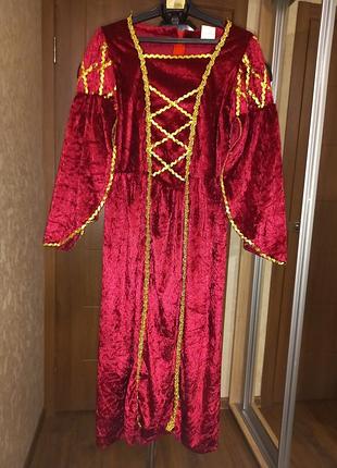 Платье, костюм принцессы, королевы, хэллоуин, геловин, halloween