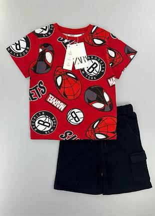Костюм zara для хлопчика людина-павук marvel