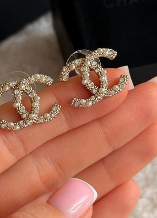 Сережки ша не ль люкс 5