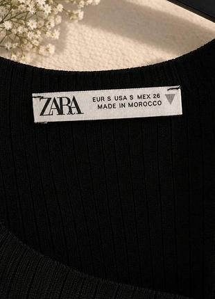 Міні сукня zara з балоном 2