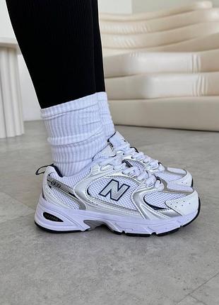 Кросівки new balance 530 white silver 9