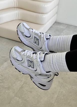 Кросівки new balance 530 white silver 8