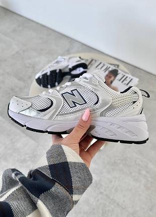 Кросівки new balance 530 white silver 3