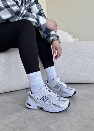 Кросівки new balance 530 white silver 10