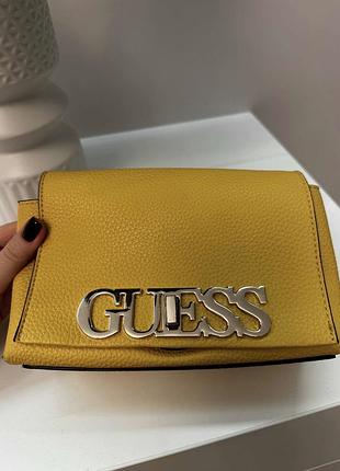 Сумка для жінок guess жовта 2