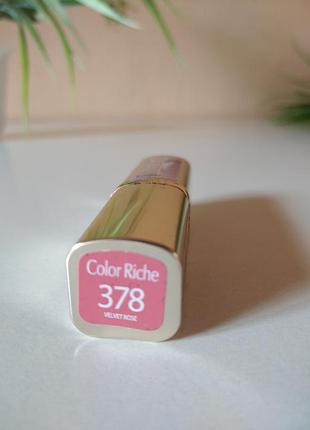 Помада лореаль loreal № 378 velvet rose 10