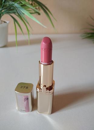 Помада лореаль loreal № 378 velvet rose 6