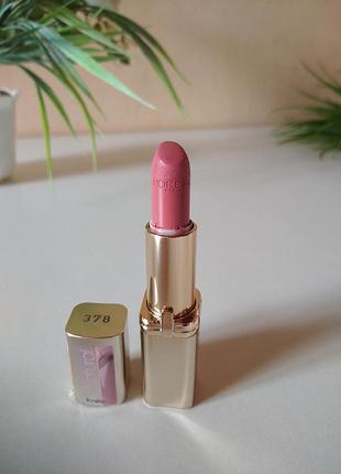 Помада лореаль loreal № 378 velvet rose 7
