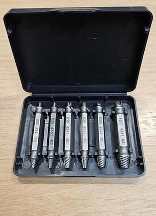 Набор экстракторов (6pc silver with box)