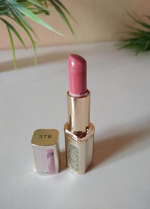 Помада лореаль loreal № 378 velvet rose 2