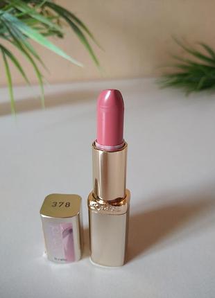 Помада лореаль loreal № 378 velvet rose 9