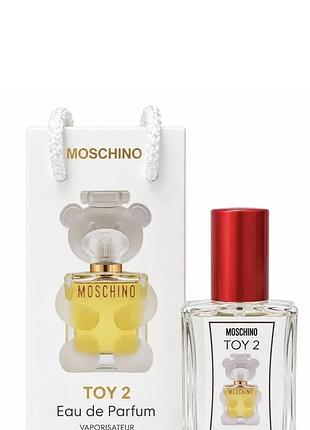 Парфюм жіночий moschino toy 2, 50 мл, сумка.  в стилі бренду