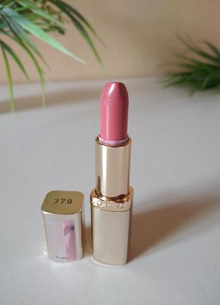 Помада лореаль loreal № 378 velvet rose 8
