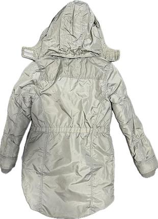 Парка для дівчинки lee cooper бежева 4