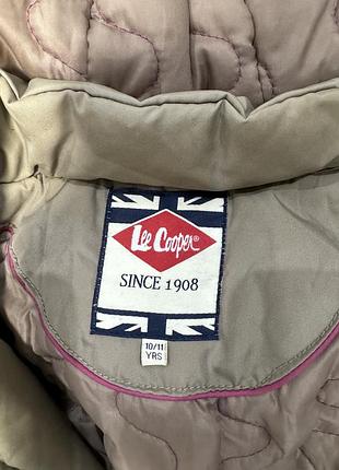 Парка для дівчинки lee cooper бежева 3