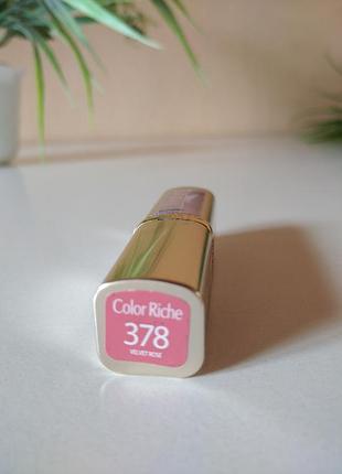 Помада лореаль loreal № 378 velvet rose 4