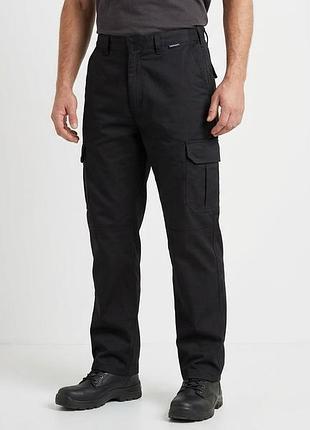Качественные мужские рабочие брюки / карго black knight (workwear)