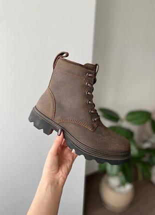 Черевики шкіряні оригінал ecco grainer 214713 рр.38