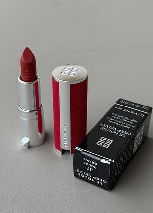 Givenchy le rouge deep velvet lipstick  помада для губ