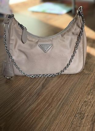 Сумка prada re-edition 2005 оригінал 5