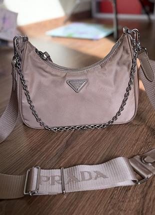 Сумка prada re-edition 2005 оригінал