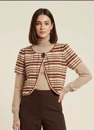 Женский кардиган укороченый р.s  h&m