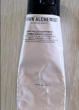 Защитный праймер для лица grown alchemist anti-pollution primer с экстрактом трусовика и пребиотик-пептидом