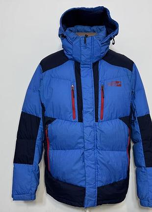 Технологичный зимний пуховик anta outdoor sports, m, очень теплый