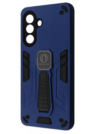 Чехол armor magnetic samsung galaxy a37 blue