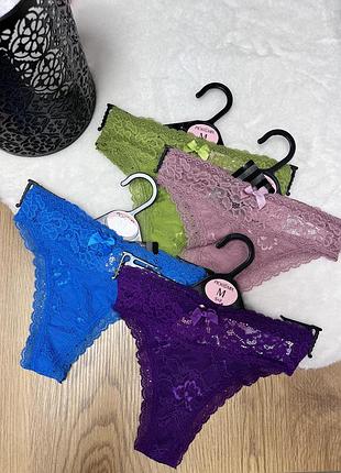 Мереживні трусики стрінги, танга від hunkemoller
