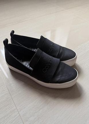 Сліпони жіночі calvin klein чорні