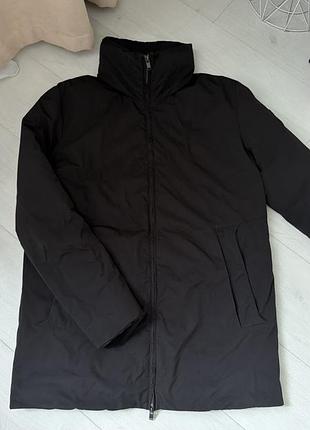 Куртка чоловіча jack & jones premium чорна, розмір l