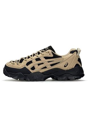 Кросівки чоловічі asics gel-pickax beige black