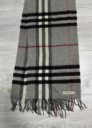 Кашеміровий шарф burberry 2
