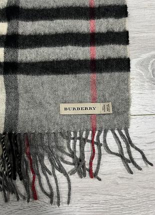 Кашеміровий шарф burberry 3