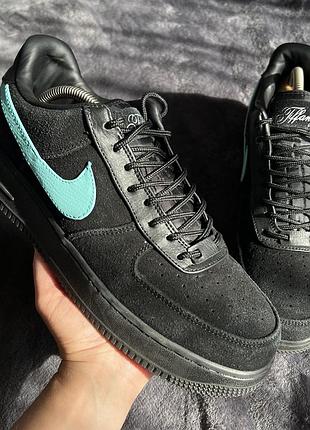 Чоловічі кросівки nike air force 1 tiffany & go. p. 43. хороший стан!!!