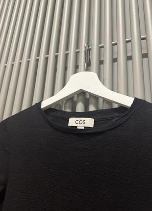 Лонгслів cos чорний 3