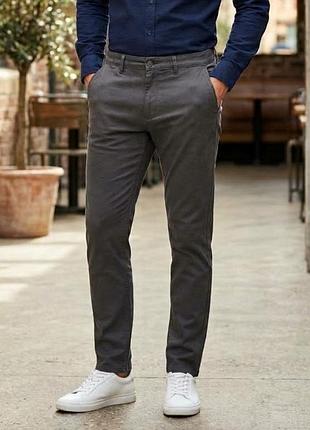 Мужские джинсы autograph (m&amp;s) performance р. 38/33 slim fit темно-серые