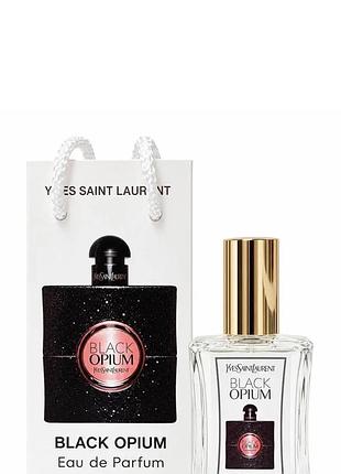 Парфюм жіночий yves saint laurent black opium, 50 мл, сумка. в стилі у