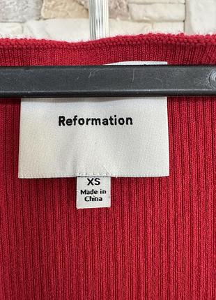 Трикотажна сукня reformation 6