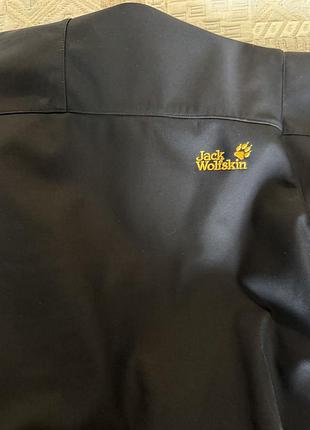 Куртка jack wolfskin в гарному стані чорна 7