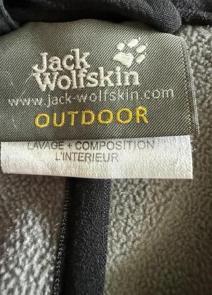 Куртка jack wolfskin в гарному стані чорна 5