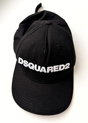 Черная кепка, бейсболка dsquared2