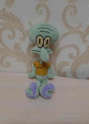 Мягкая плюшевая игрушка из м/ф sponge bob губка боб сквидвард simba toys