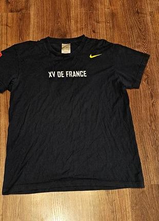 Чоловіча унікальна вінтажна футболка nike france оригінал