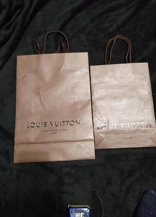 Оригинальные бумажные пакеты louis vuitton (комплект или поштучно)