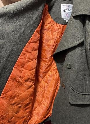 Superdry пальто  вовняне чоловіче 5